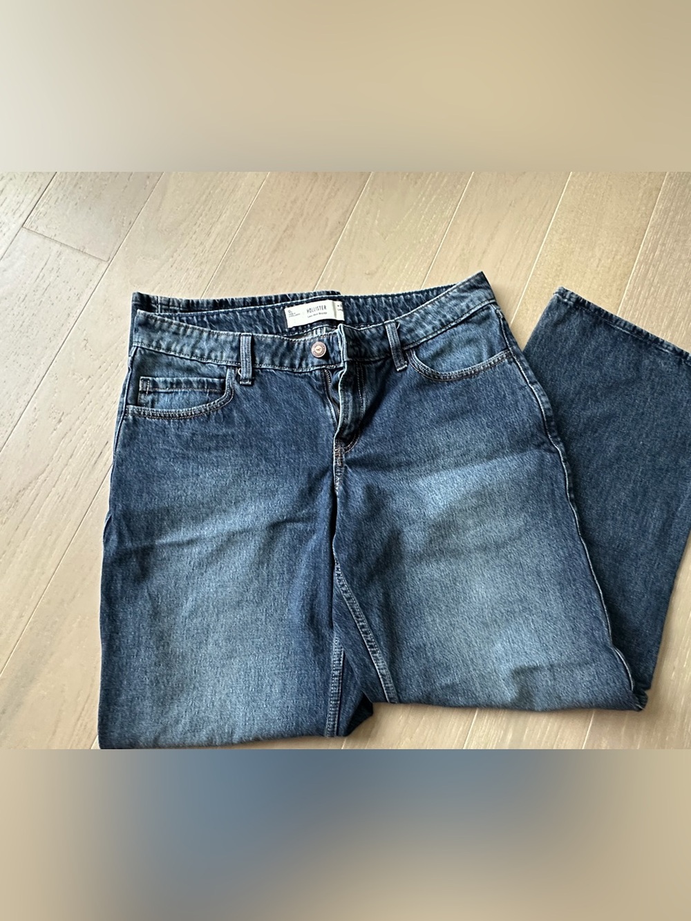 Hollister Medium Dark Blue Denim Jeans
